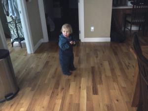 Running around at the ranch